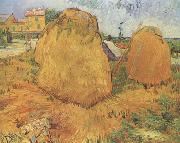 Vincent Van Gogh Haystacks in Provence (nn04) USA oil painting artist